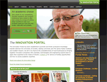 Tablet Screenshot of innovationportal.co.uk